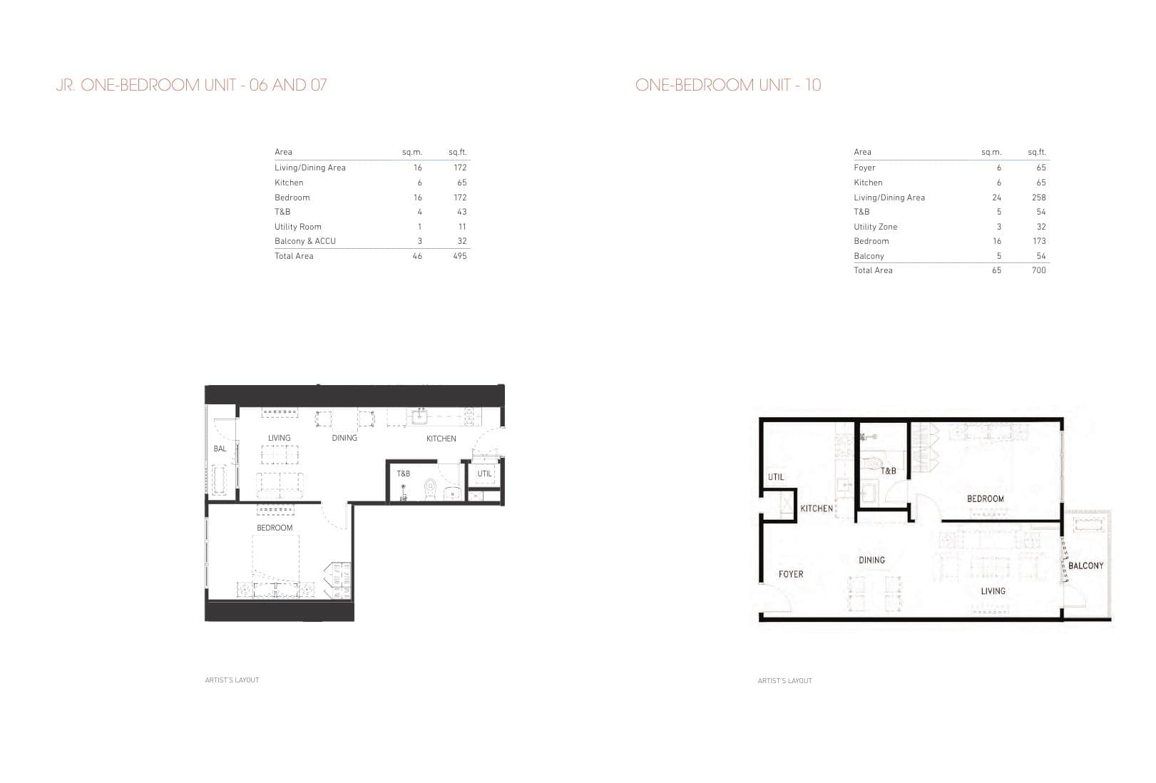 Mergent Residences floor plan 3