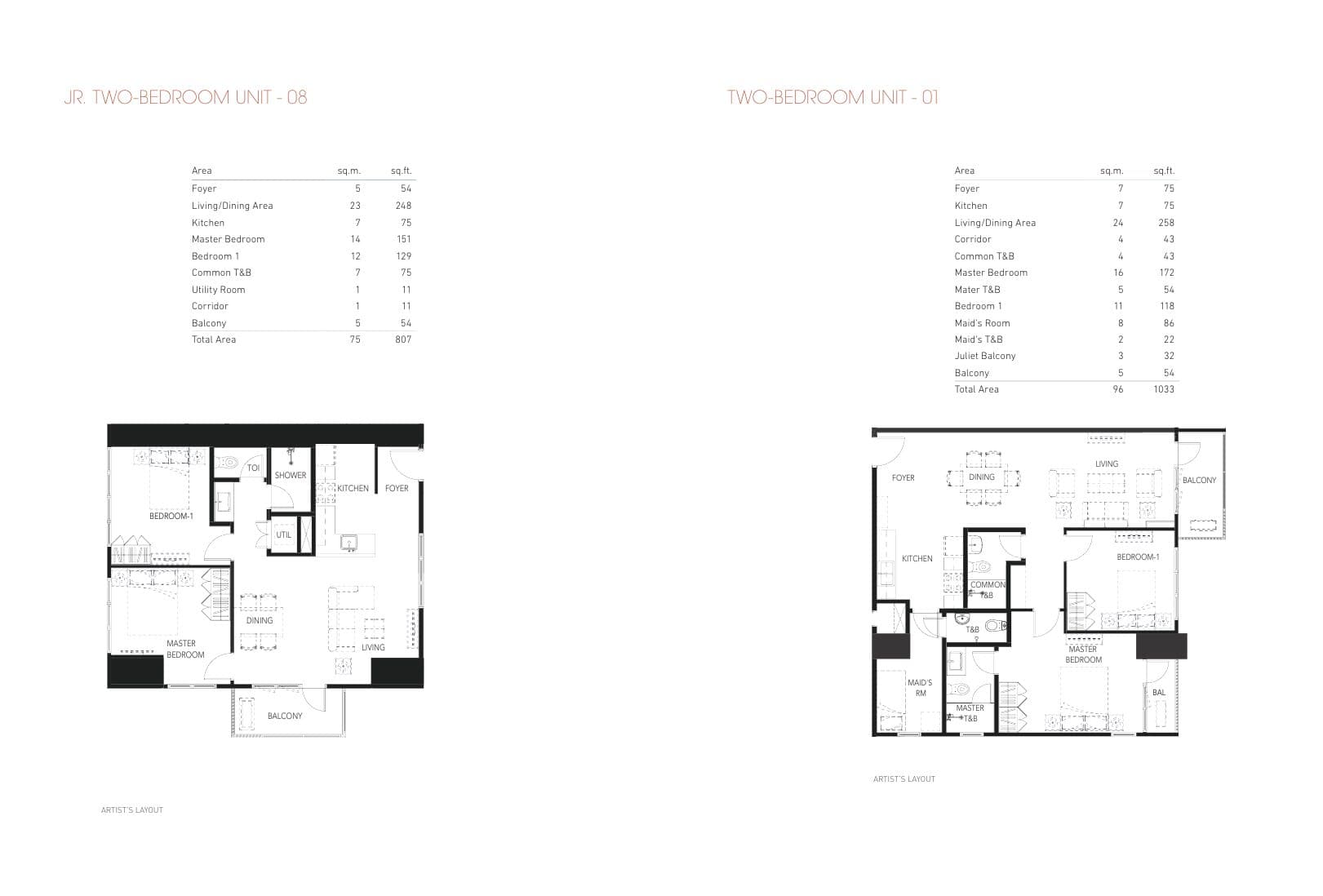 Mergent Residences floor plan 4