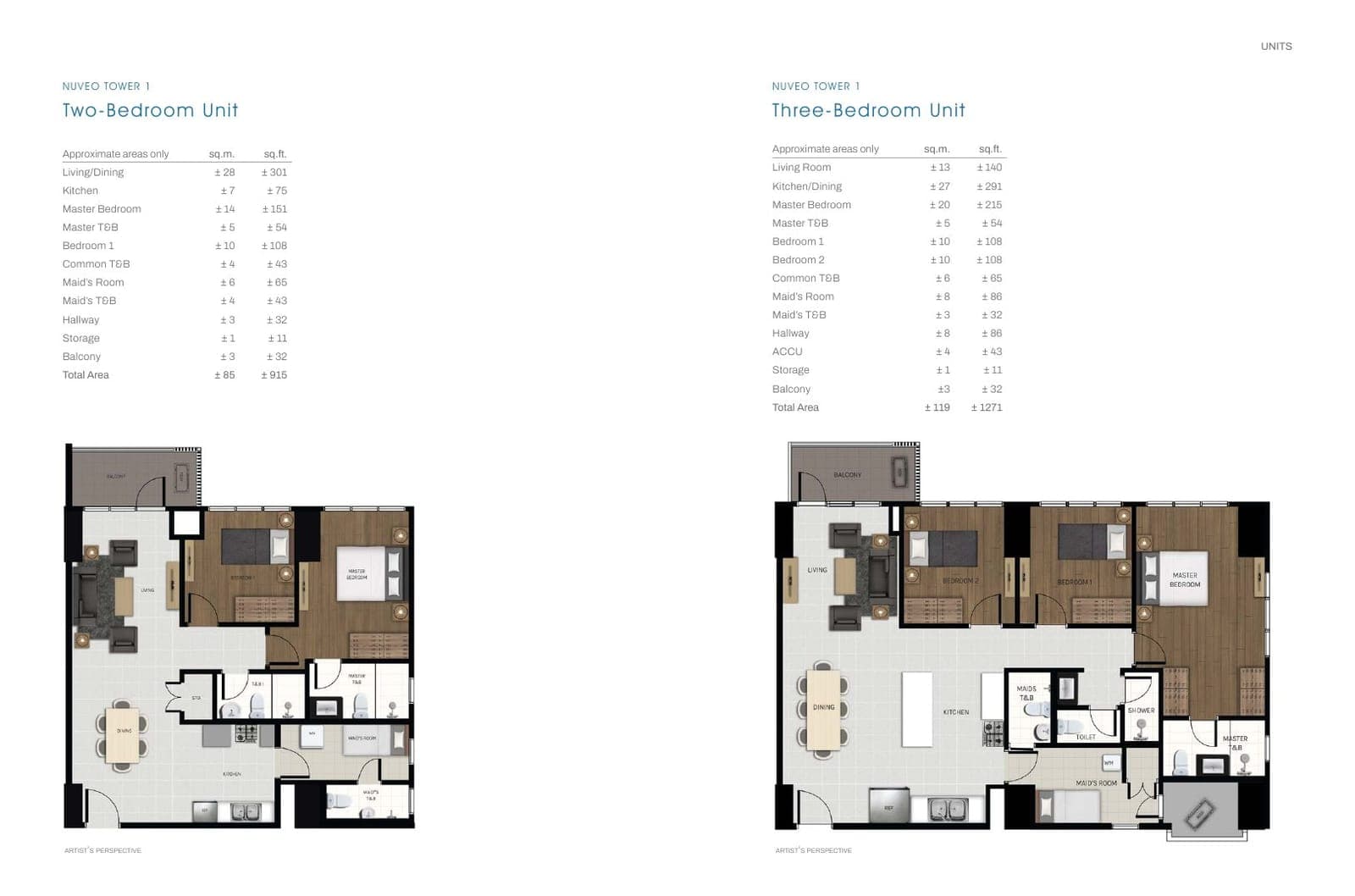 Nuveo at Cerca floor plan 4