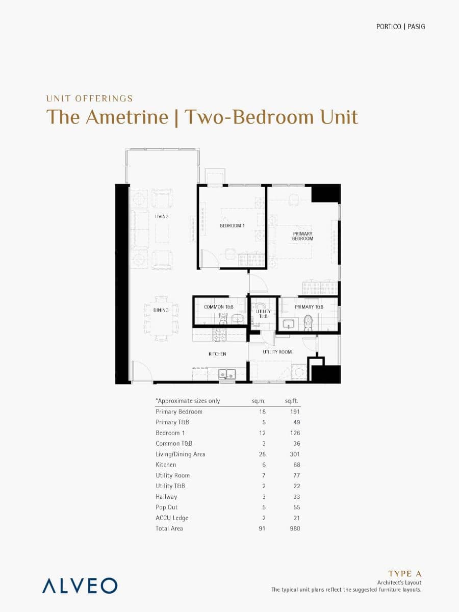 Portico floor plan 1