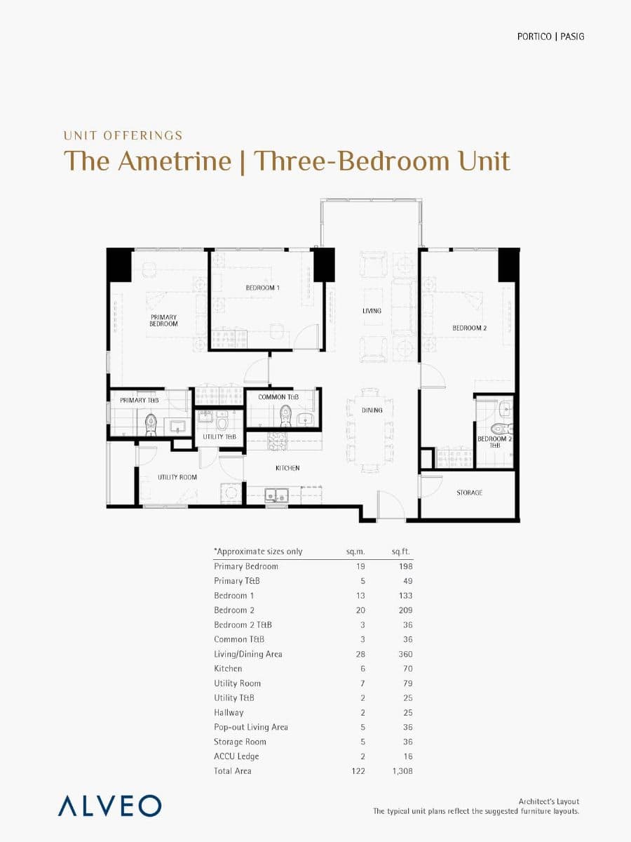 Portico floor plan 3