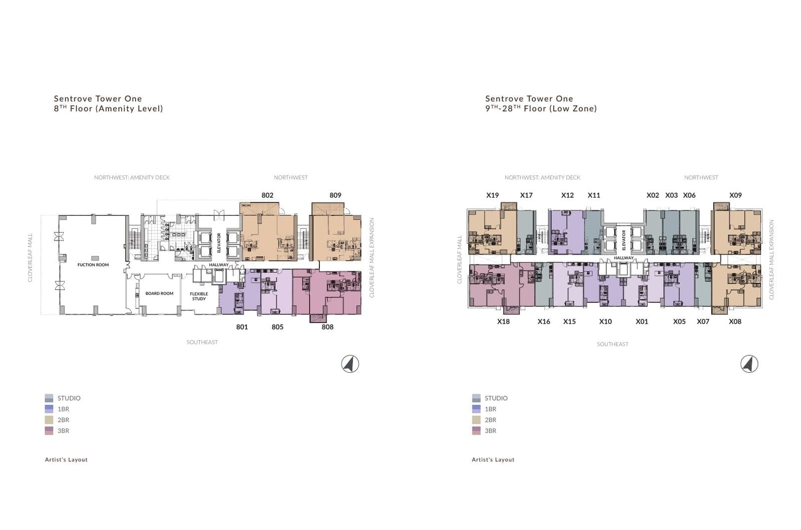 Sentrove at Cloverleaf floor plan 5