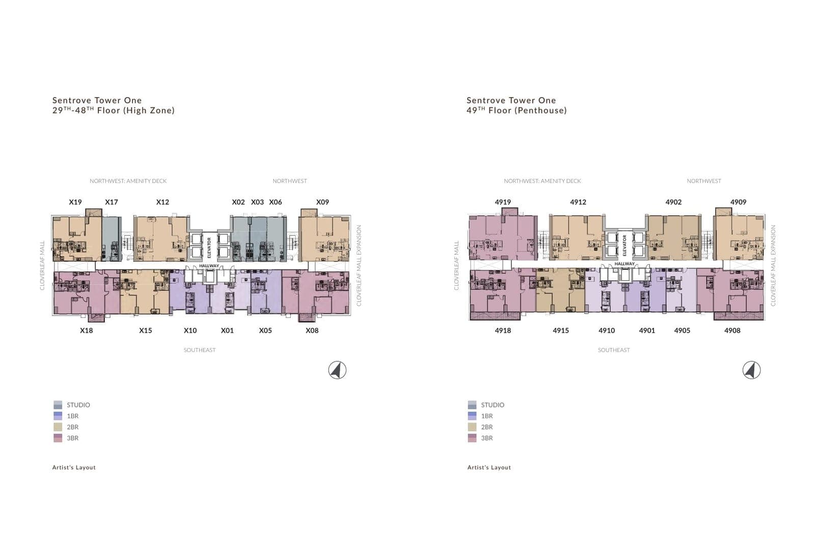 Sentrove at Cloverleaf floor plan 6